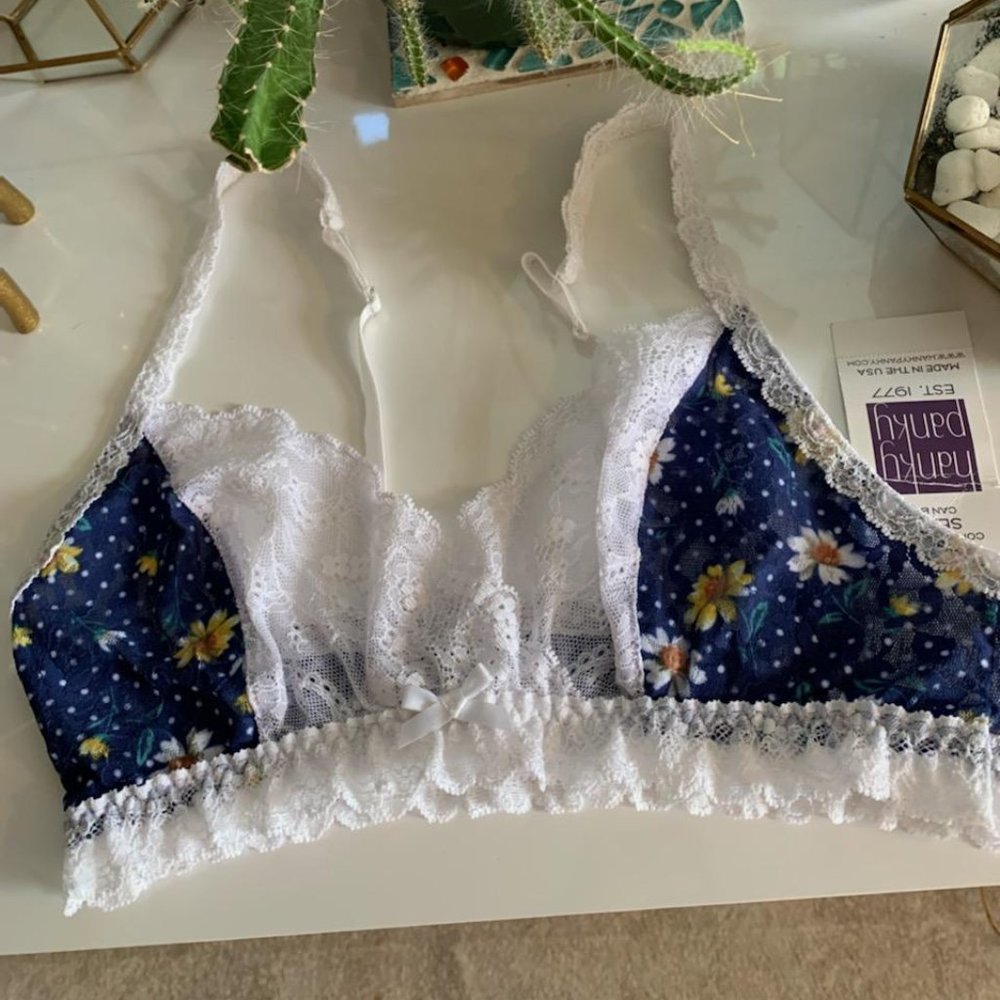 Hanky Panky Polka Daisy Bra